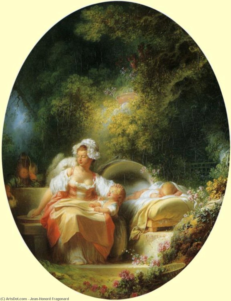 The Good Mother — Jean-honoré Fragonard