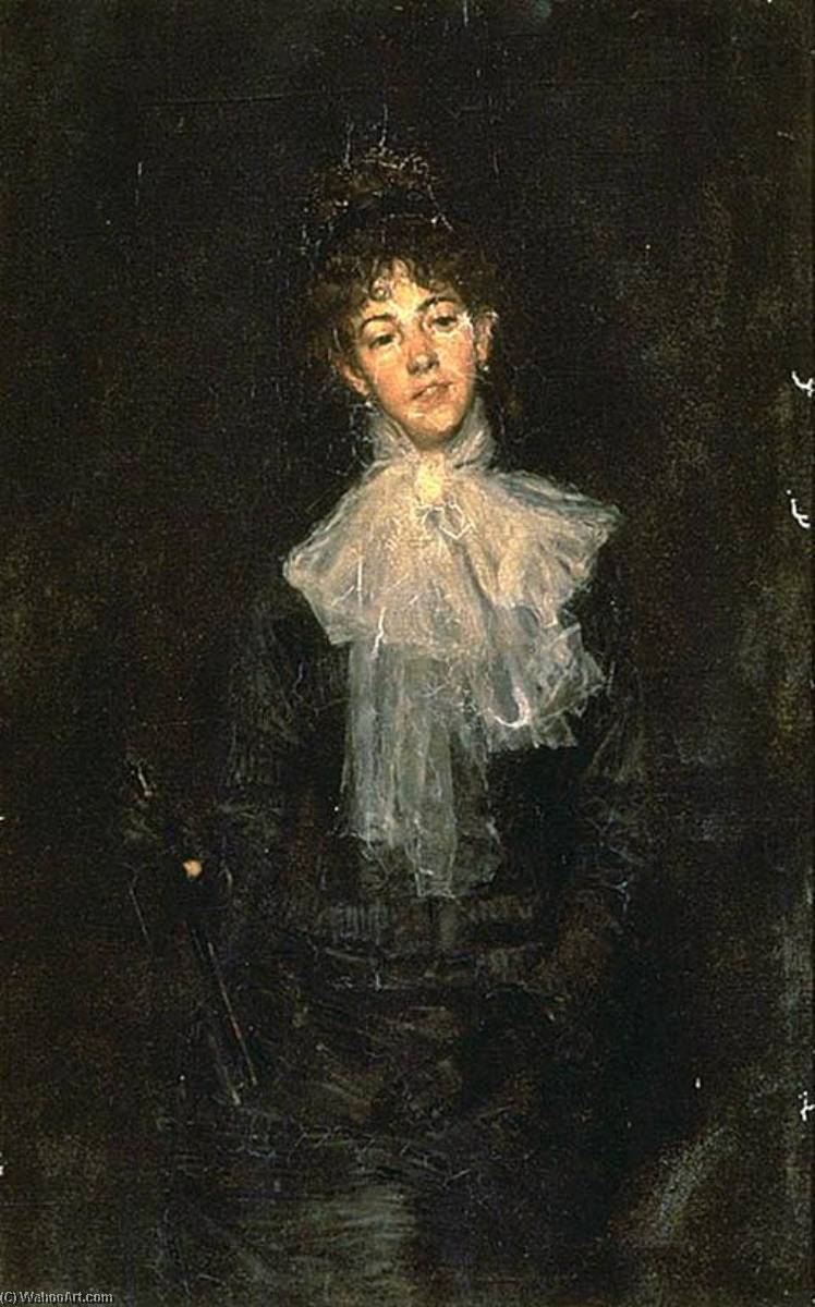 A Lady In Black — Kenyon Cox