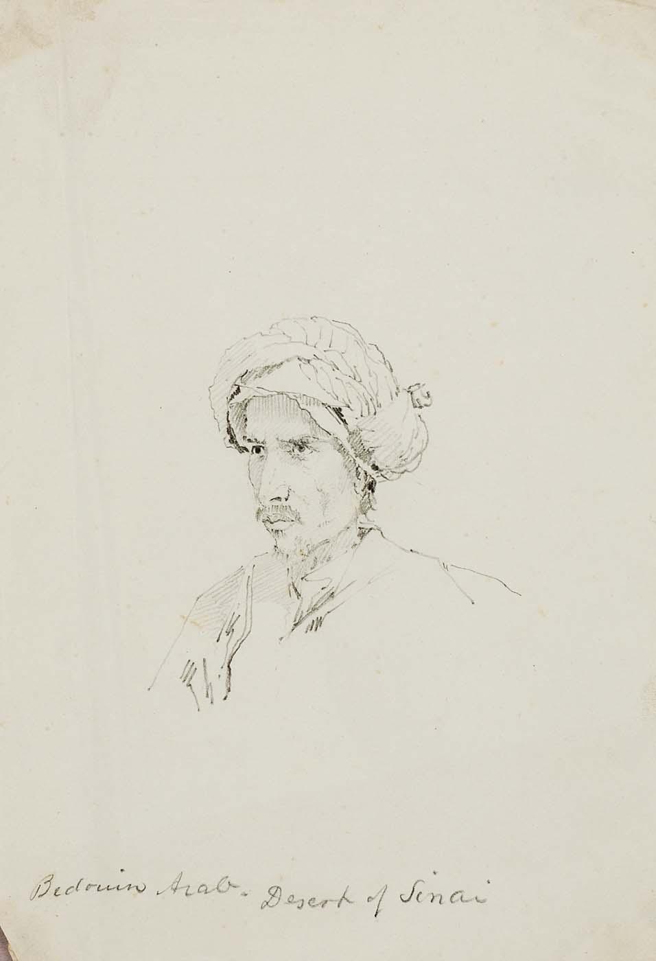 Bedouin Arab, Desert Of Sinai — Miner Kilbourne Kellogg