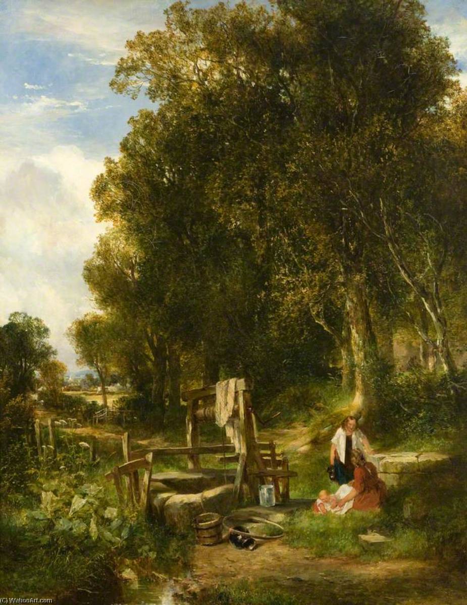 A Woodland Well — John Crawford Wintour