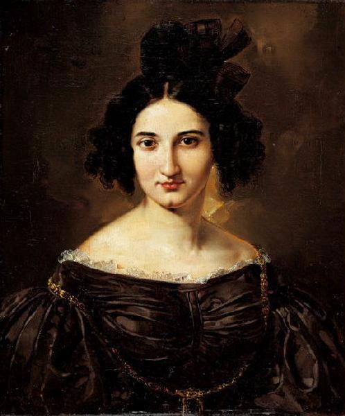 Tête De Femme Retrato De Mujer — Federico De Madrazo Y Kuntz