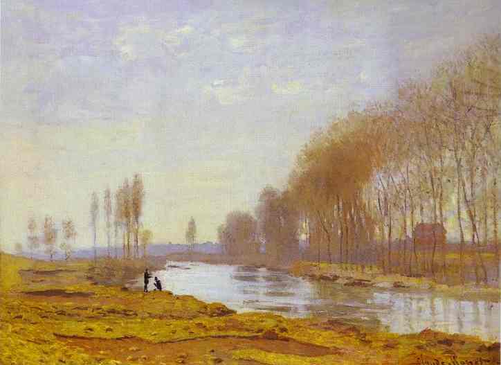La Petite Bras De La Seine À Argenteuil — Claude Monet