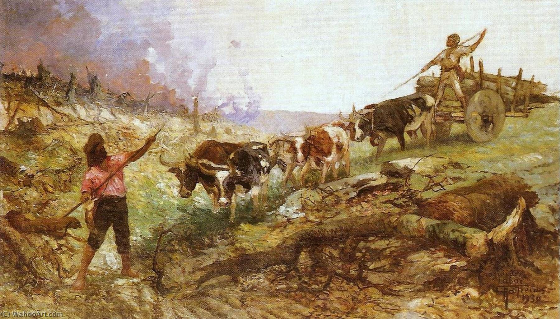 Português Croquis D'o Labor — Antonio Parreiras