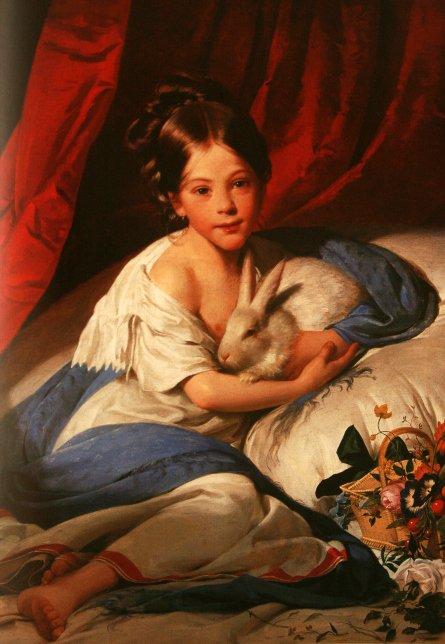 Princess Marie Franziska Von Liechtenstein — Friedrich Ritter Von Amerling