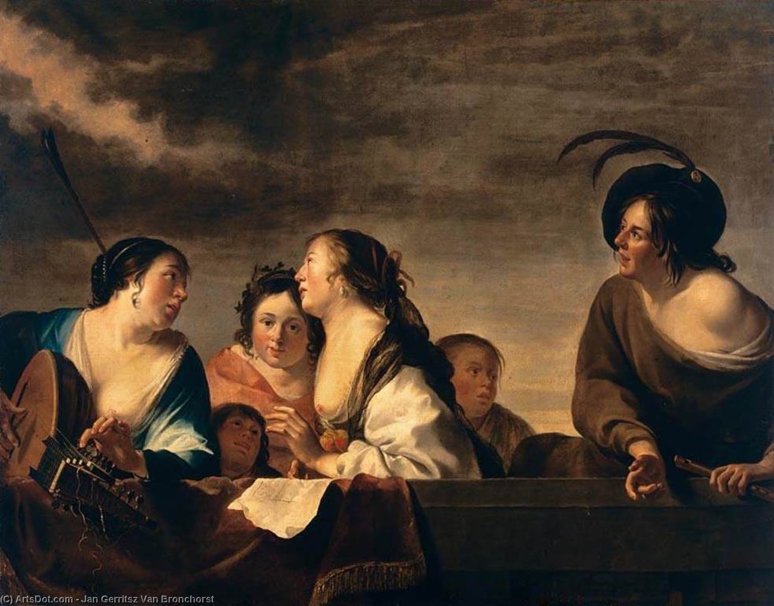 A Concert — Jan Gerritsz Van Bronchorst