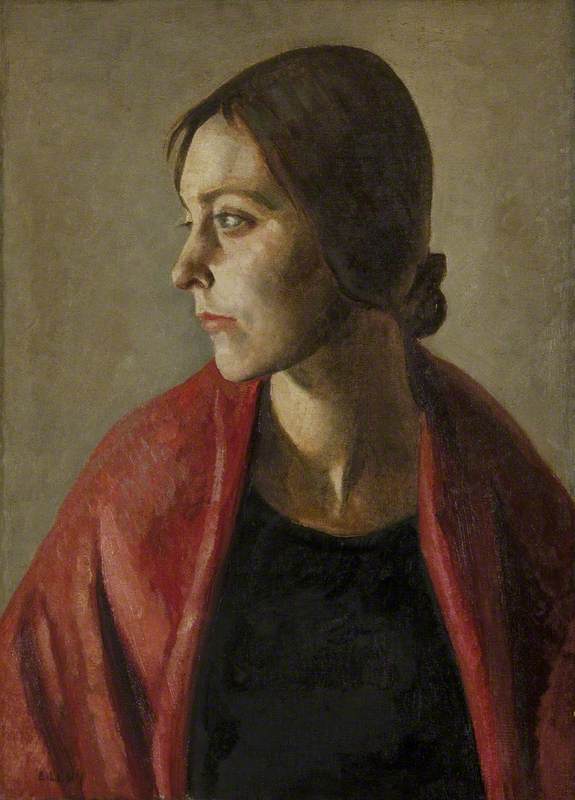 The Red Shawl — Emmanuel Levy