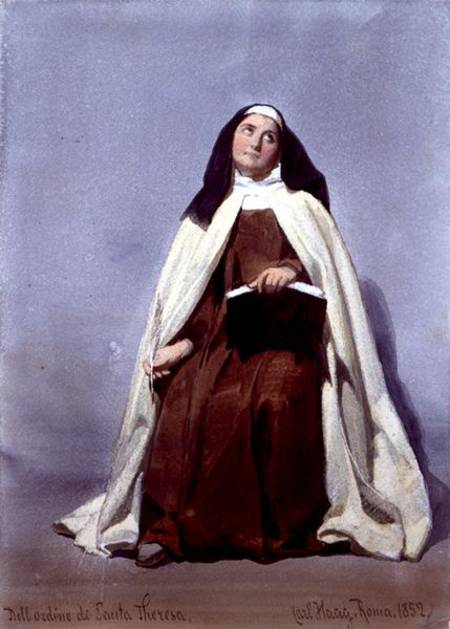 A Nun Of The Order Of St Theresa — Carl Haag