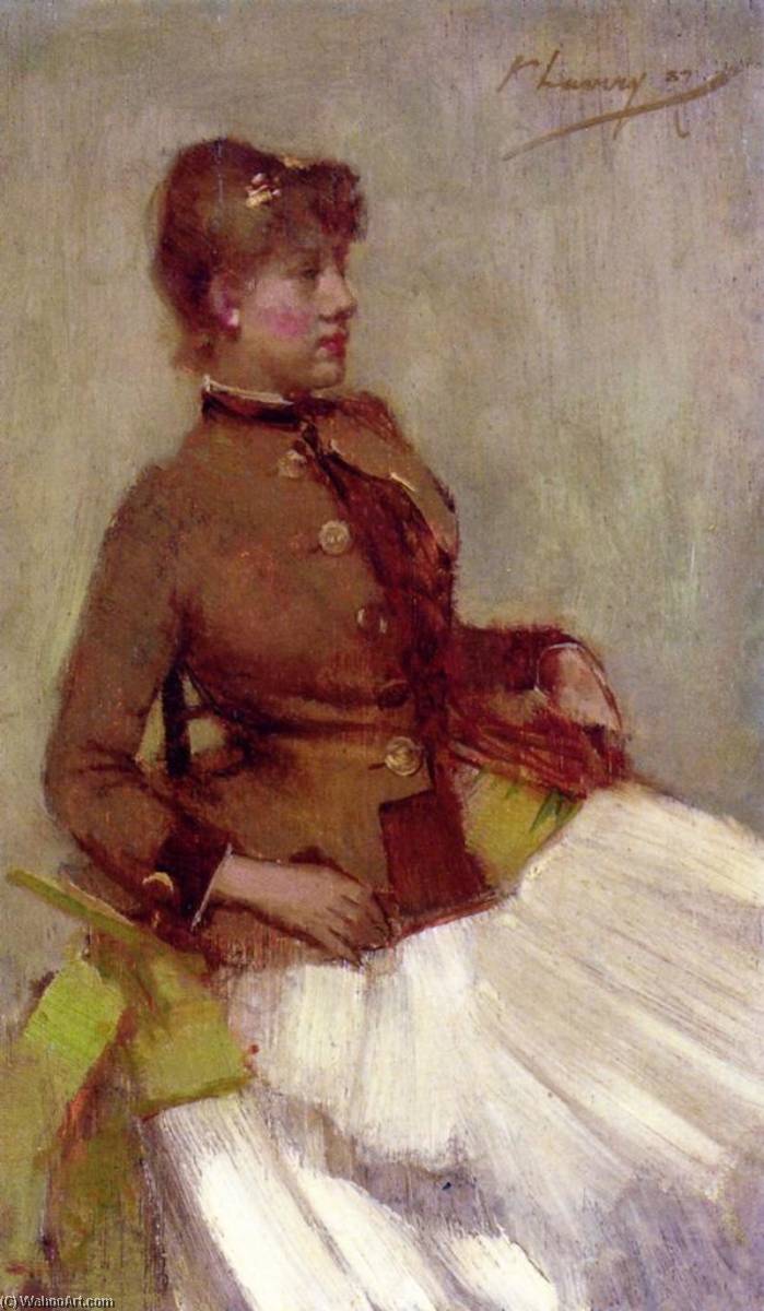 A French Girl — Sir John Lavery