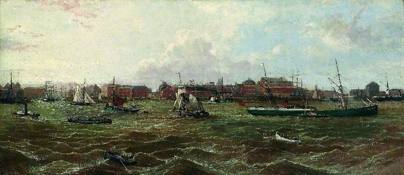 Shipping Off Hull — Richard Dodd Widdas