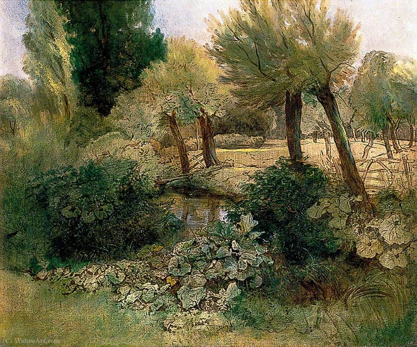 Landscape With Pollards — Джон Миддлтон