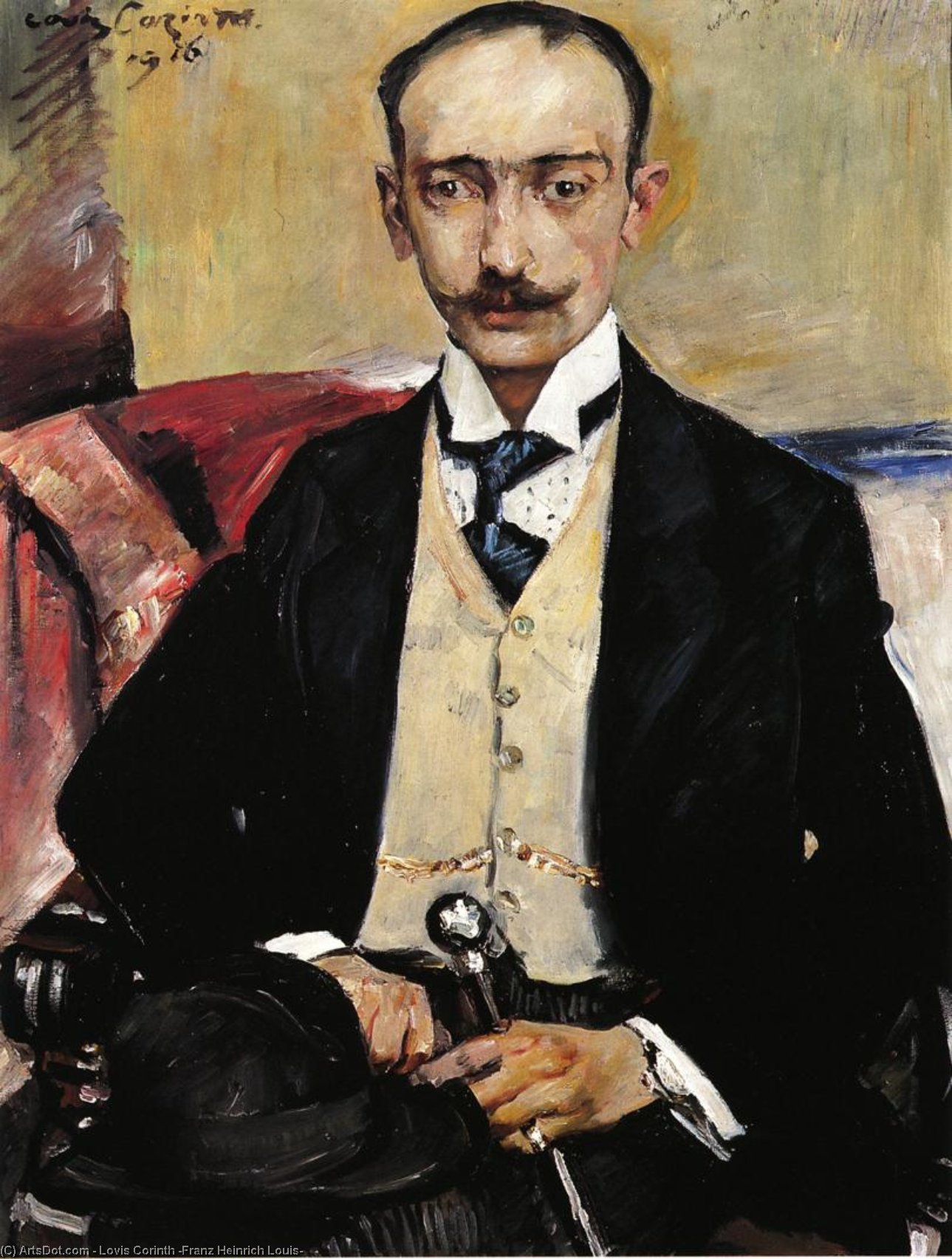 Portrait Of Dr. Karl Schwarz — Lovis Corinth