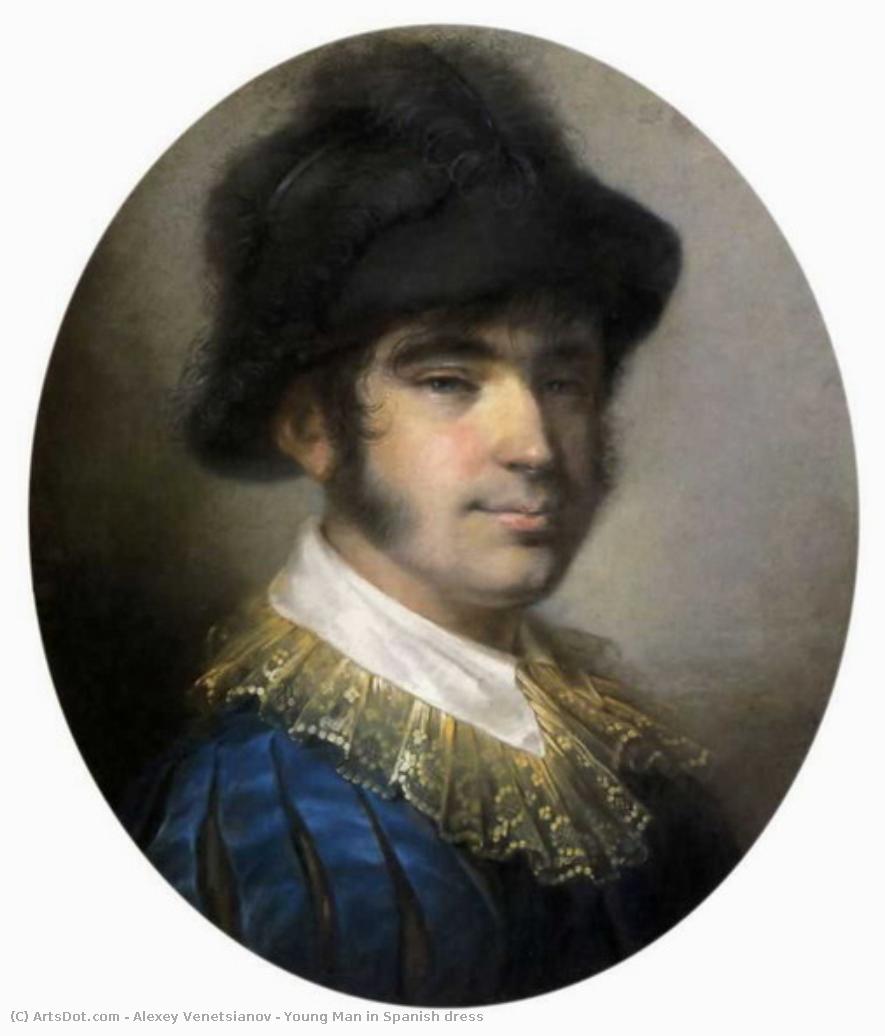 Young Man In Spanish Dress — Alexey Venetsianov