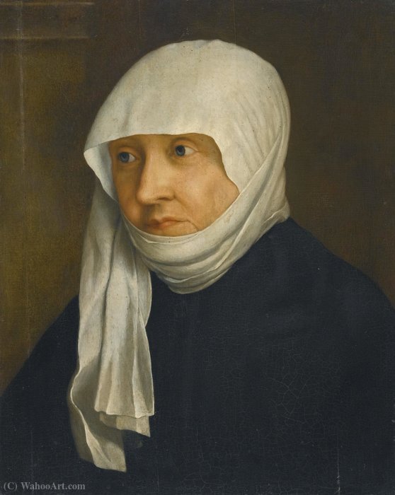 Portrait Of A Lady, Thought To Be Sabina Of Bavaria — Christoph Amberger