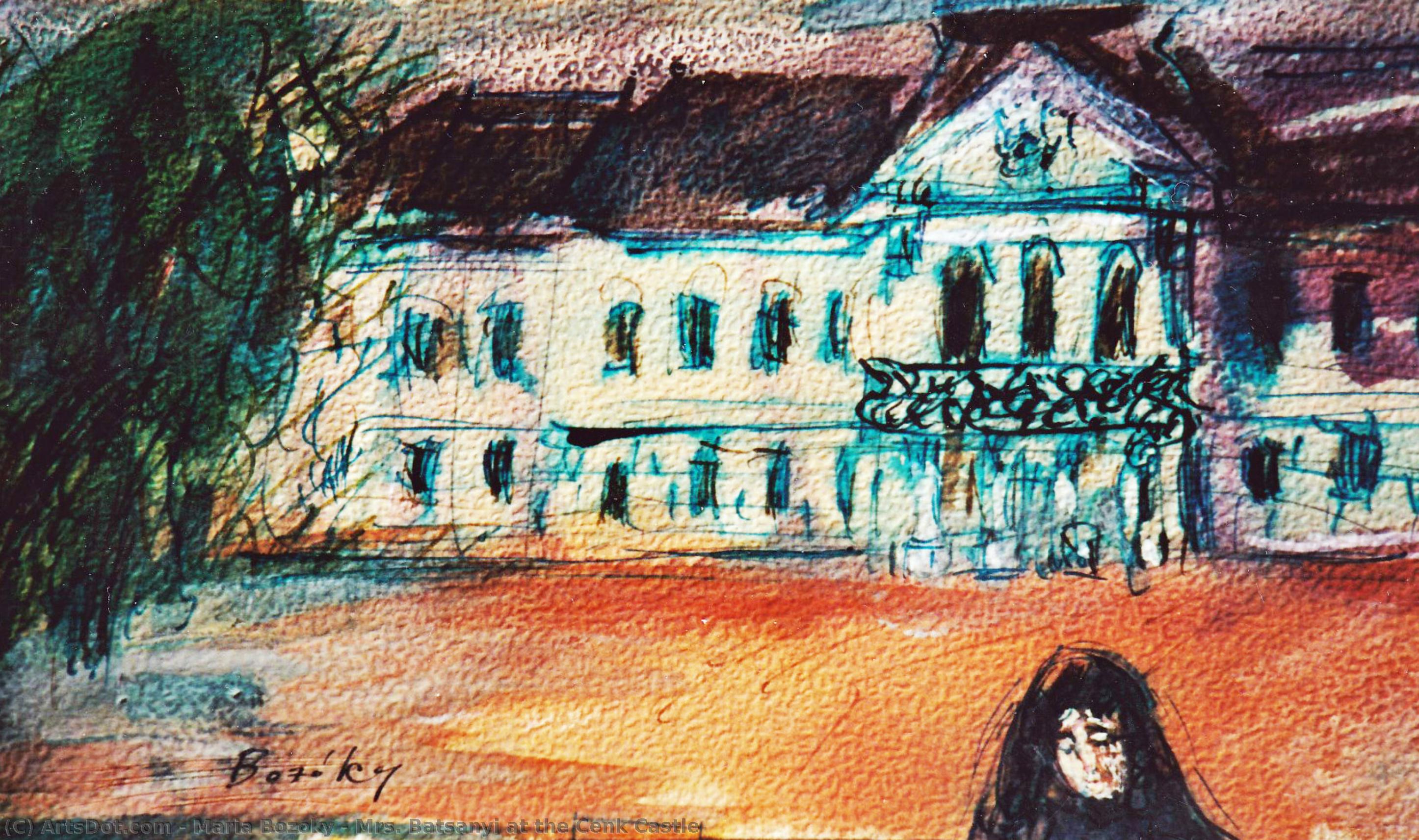 Mrs. Batsanyi At The Cenk Castle — Mária Bozóky