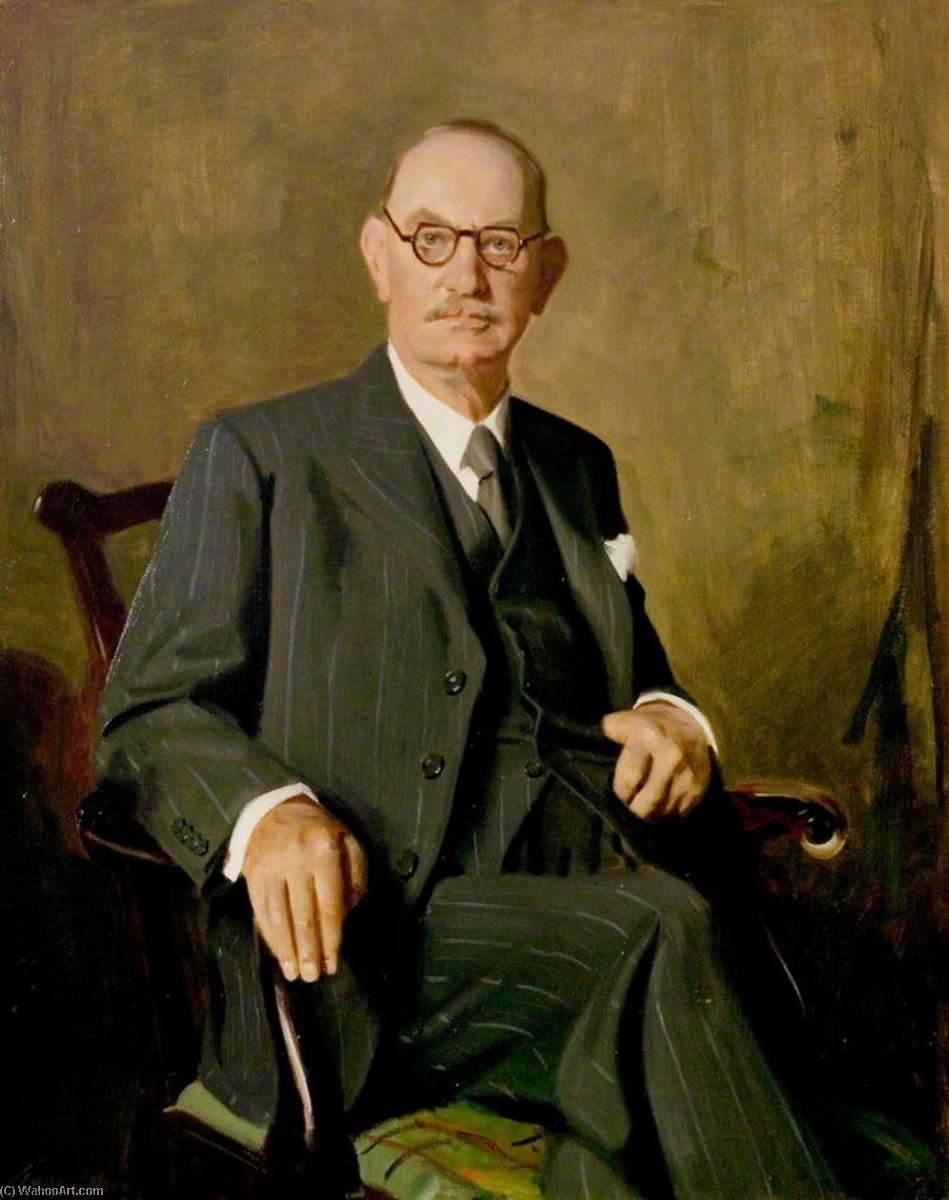 Mr C. J. Band (1886–1961), Chairman Of The Standard Motor Company — Cowan Dobson