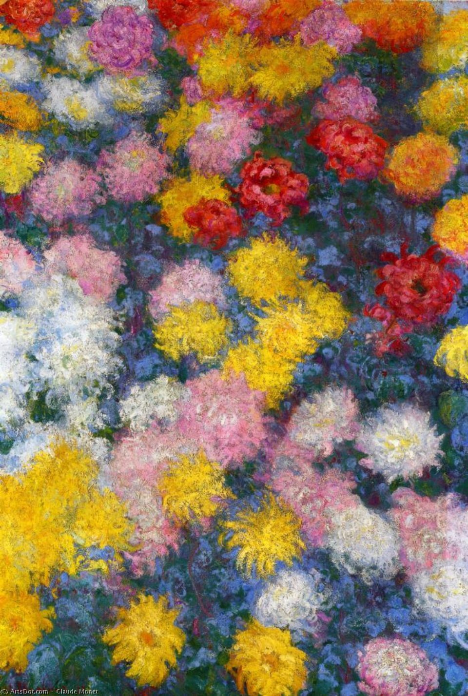 Chrysanthemums — クロード・モネ