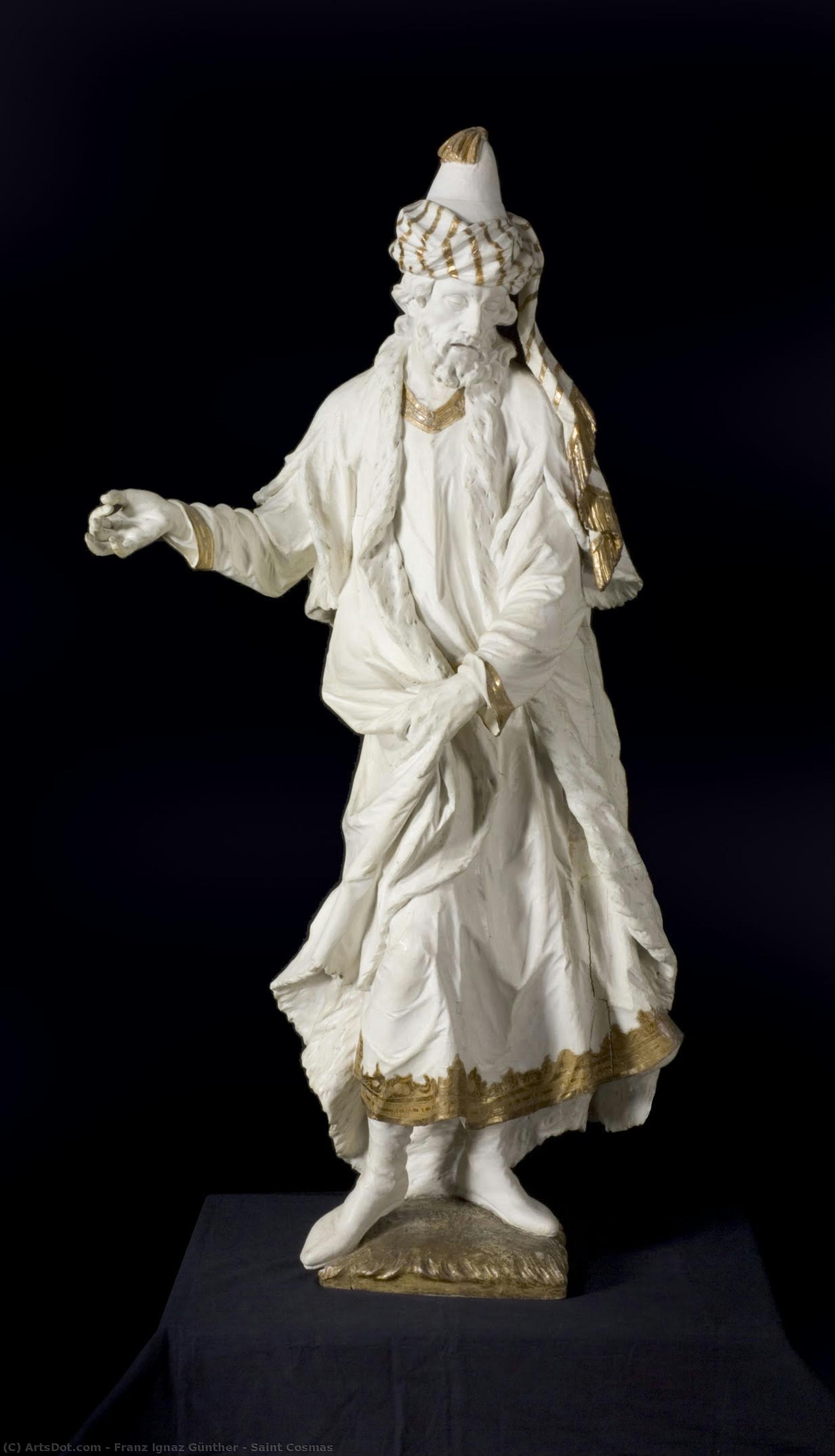 Saint Cosmas — Franz Ignaz Günther