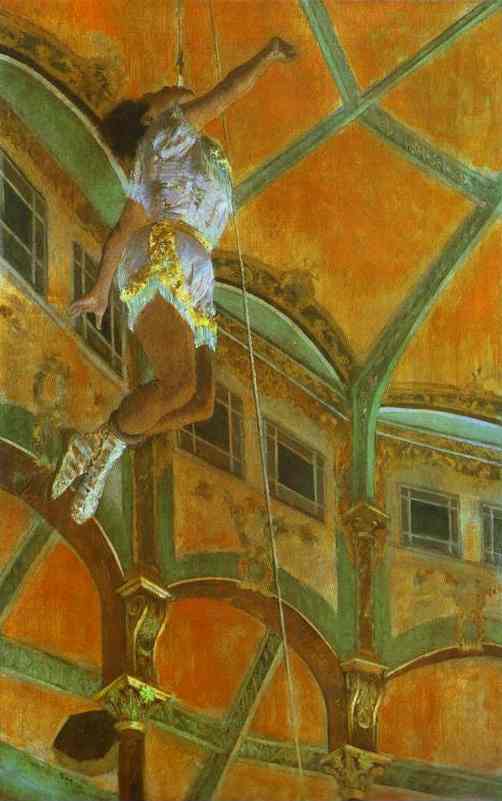 Mlle La La At The Circus Fernando — Хилари Жермен Едгар Дегас