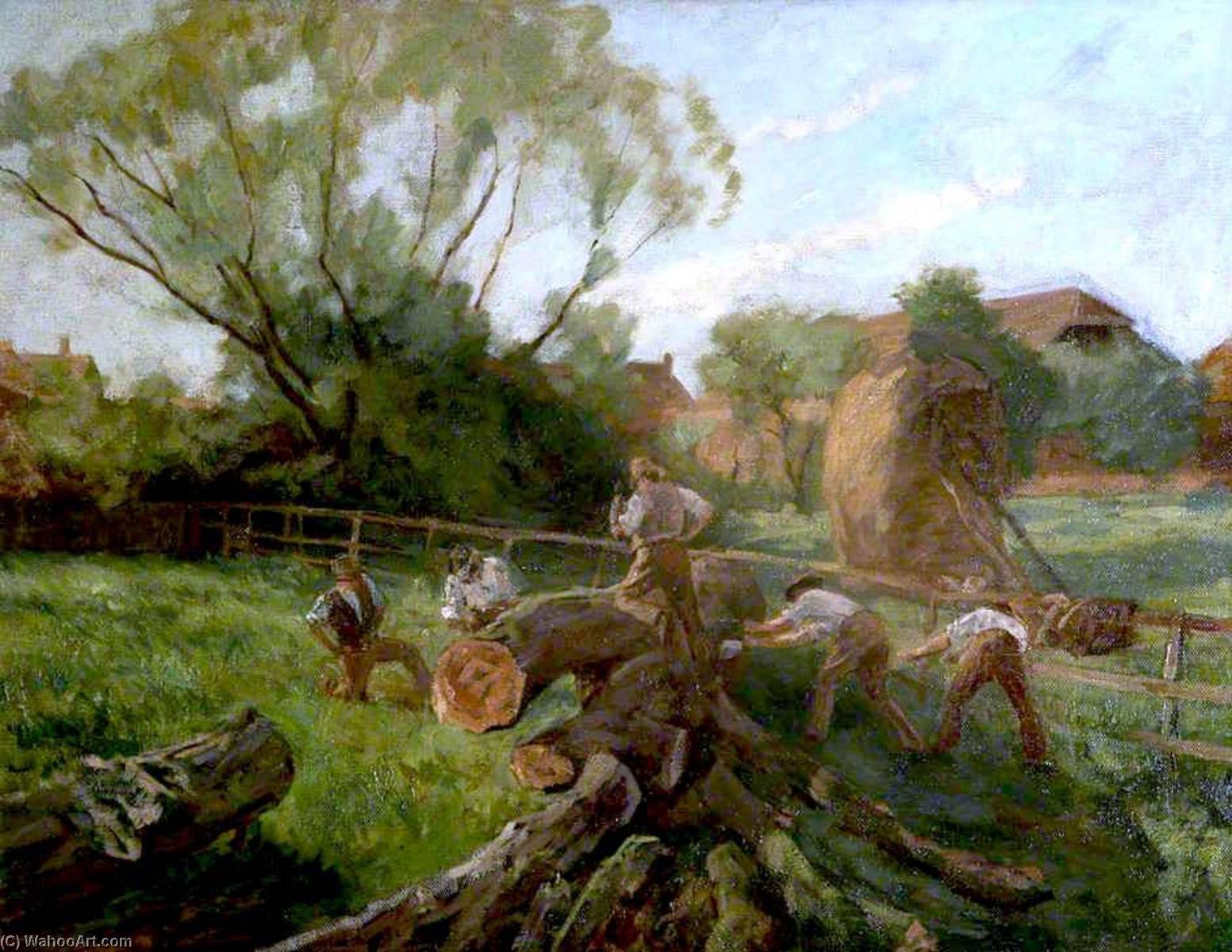 Fallen Giant — Joseph Barnard Davis