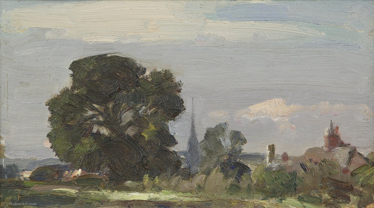 Distant View Of Salisbury — Эдвард Сиго