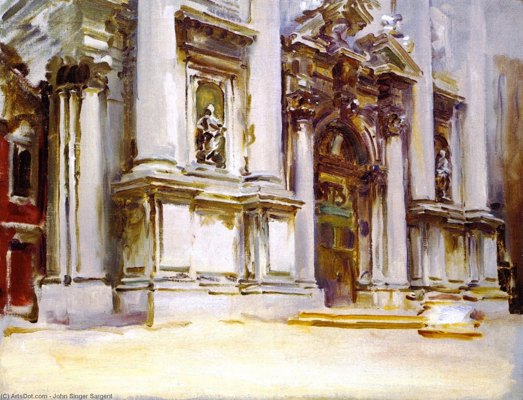 The Church Of San Stae, Venice (also Known As The Church Of The Gesuiti, Venice) — John Singer Sargent