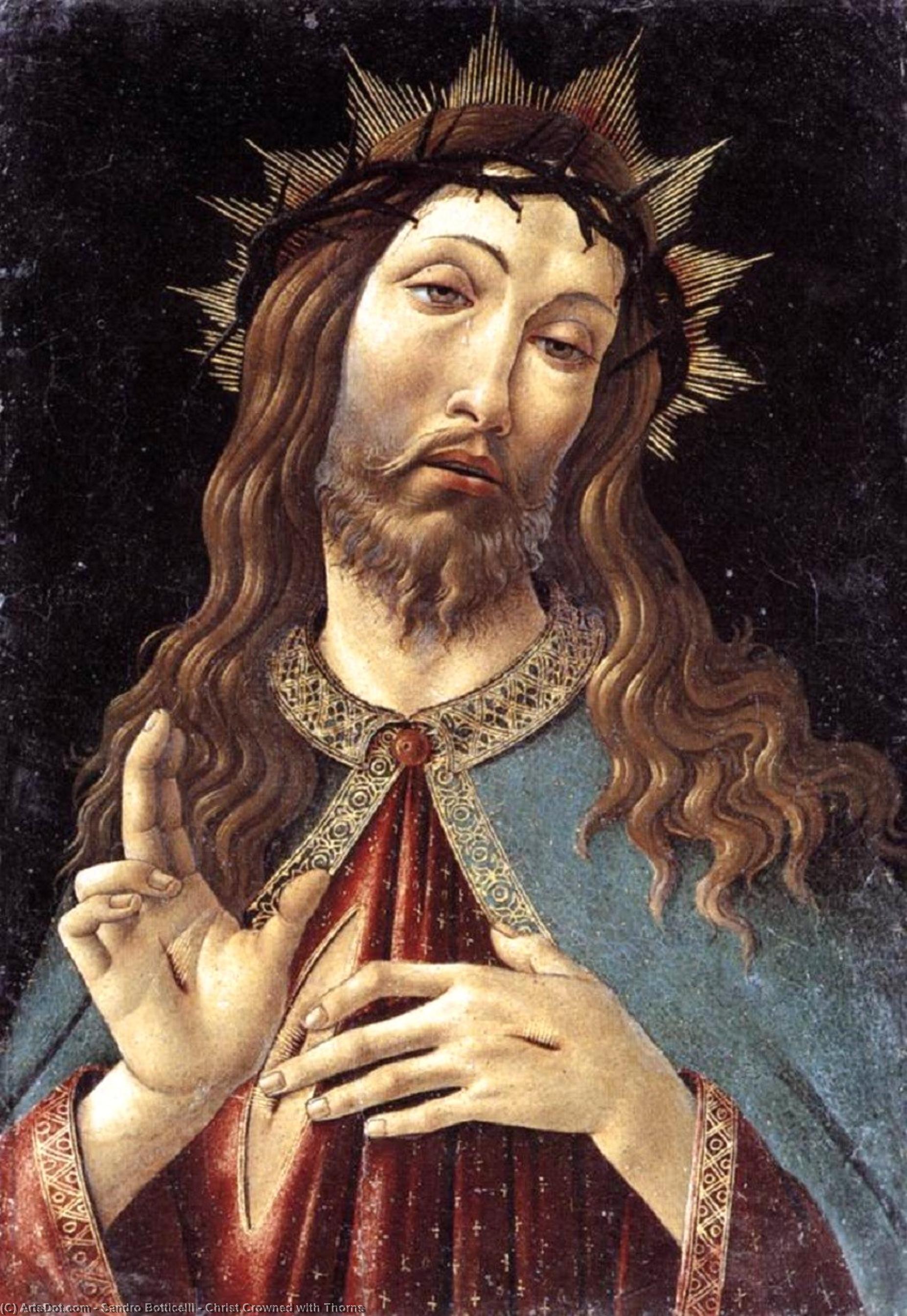 Christ Crowned With Thorns — Боттичелли