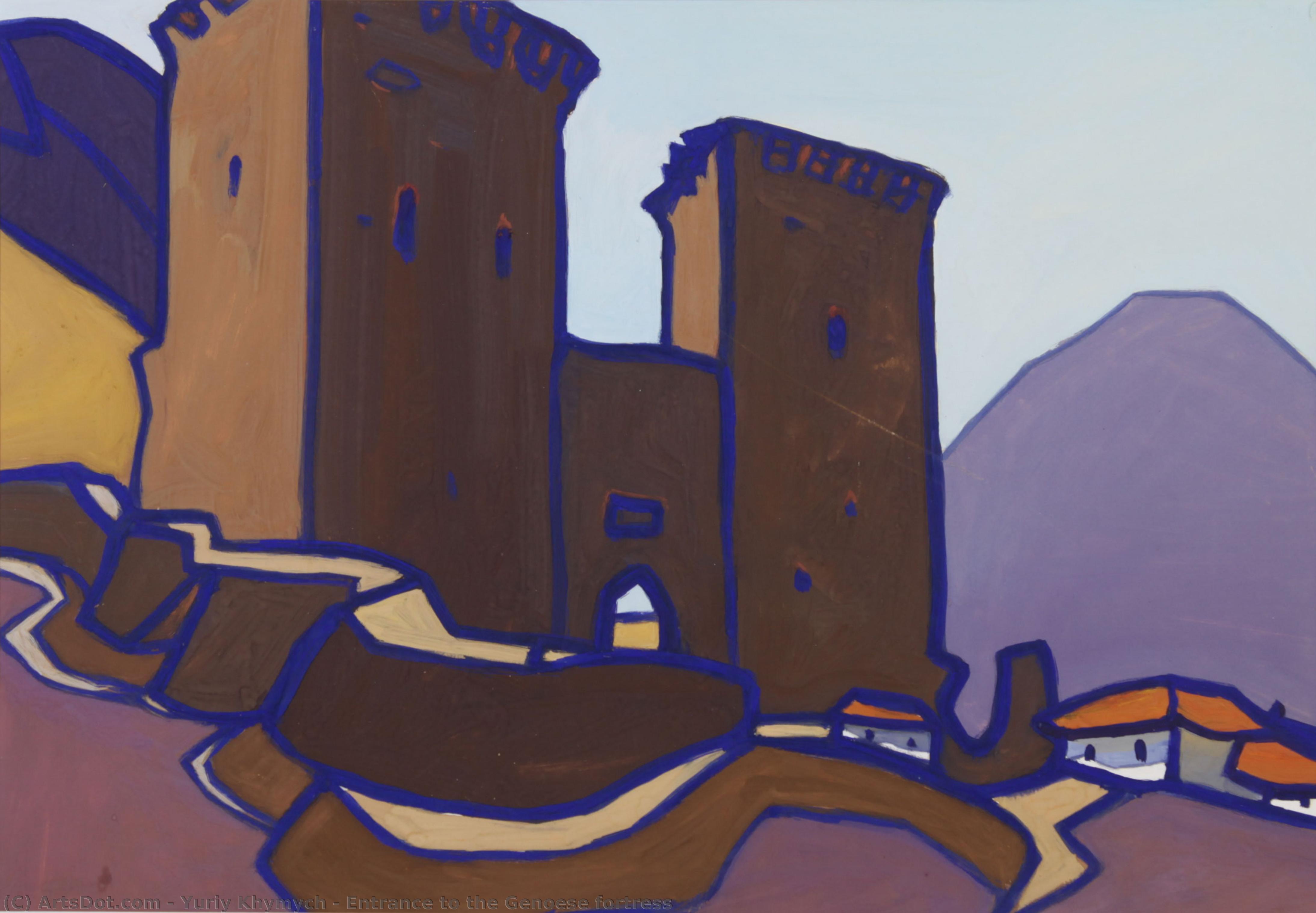 Entrance To The Genoese Fortress — Yuri Ivanovych Khymych