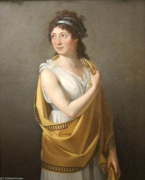 Portrait Of A Lady — Marie Guillemine Benoist (marie Guillemine De Laville Leroux)