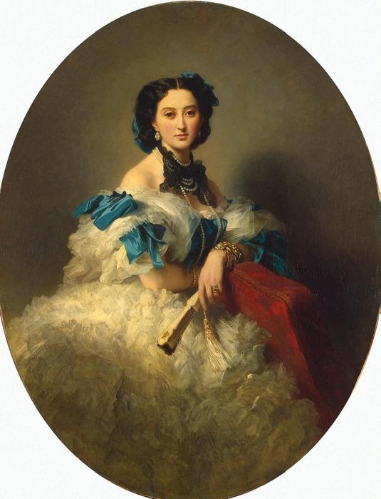 Countess Varvara Alekseyevna Musina-pushkina — Franz Xavier Winterhalter