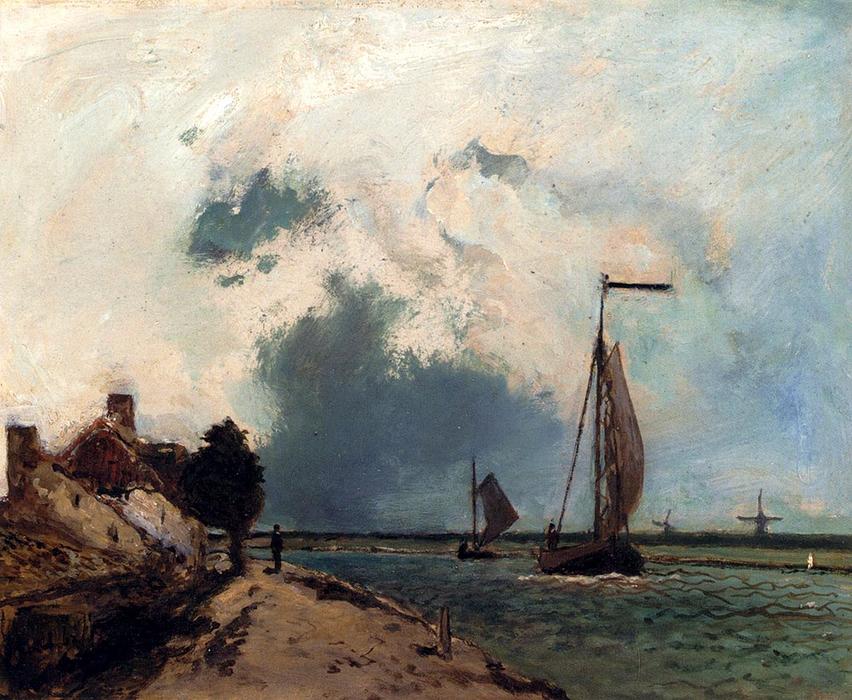 Arriving In The Port — Йохан Бортхольд Жонгкيند