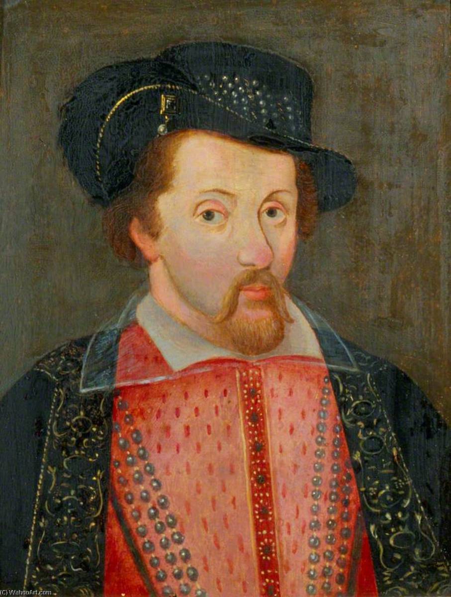 King James I Of England And Vi Of Scotland (1566–1625) — John De Critz The Elder