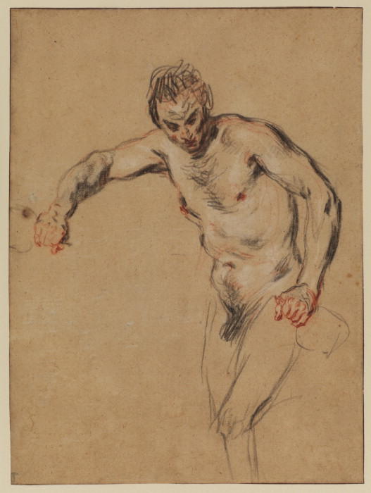 Satyr Pouring Wine — Jean-antoine Watteau