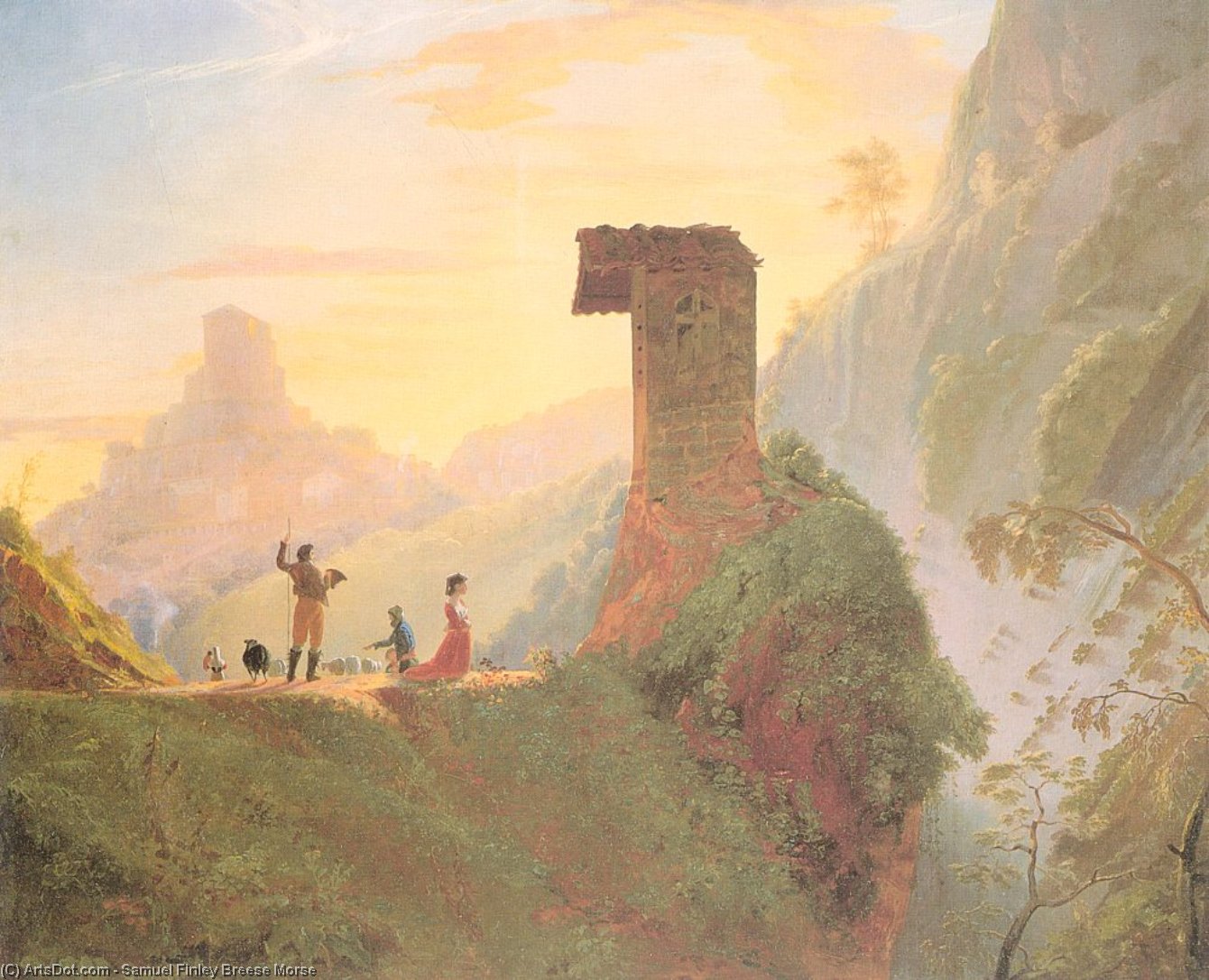Chapel Of The Virgin At Subiaco — Samuel Finley Breese Morse