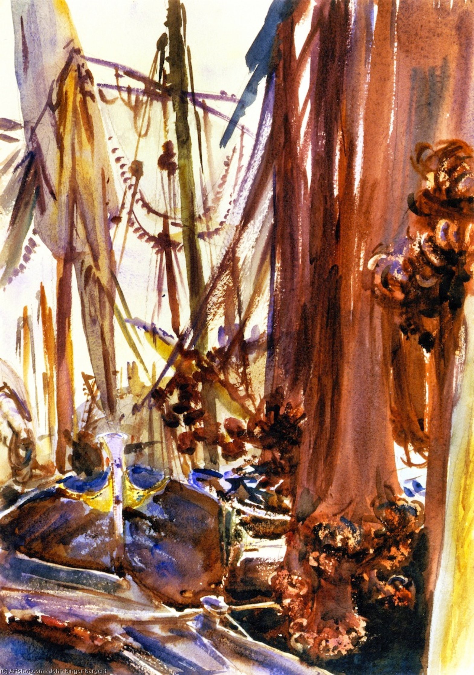 Venetian Fishing Boats — John Singer Sargent