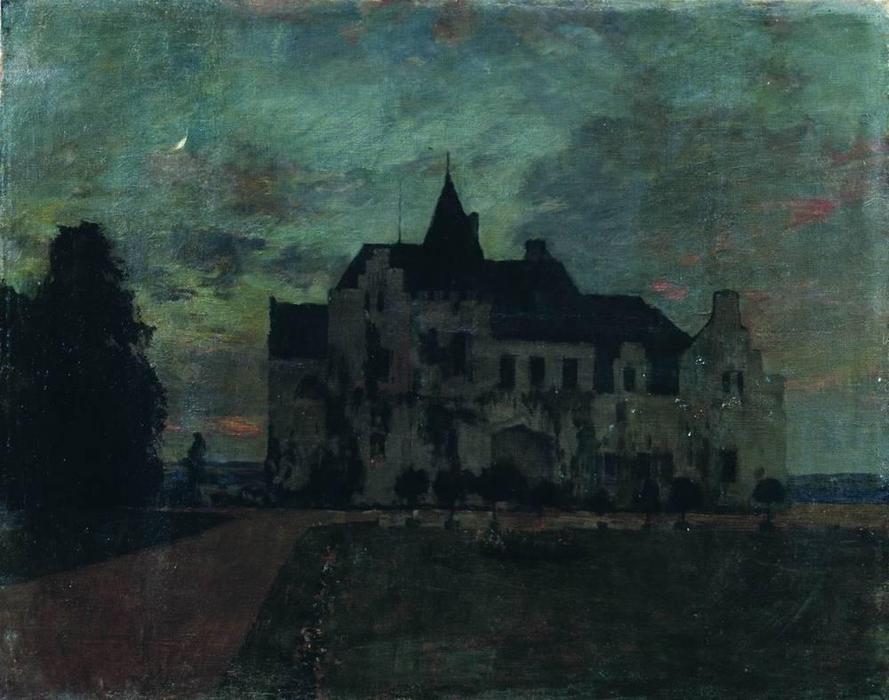 Twilight. A Castle. — Isaak Ilyich Levitan