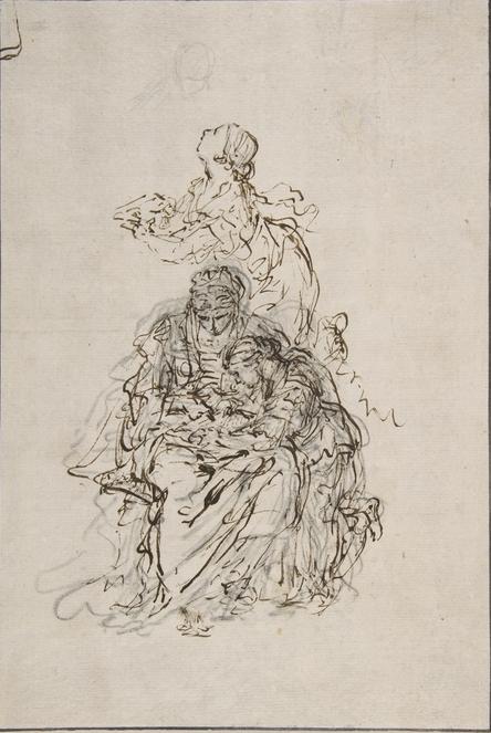 Studies For An Education Of The Virgin — Sebastiano Ricci