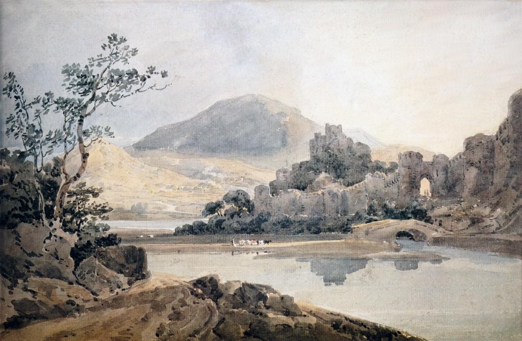 Castle Conway (after Sir George Beaumont) — Thomas Girtin