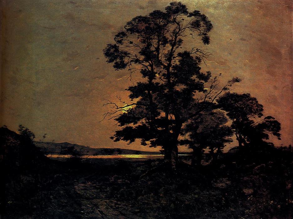 Moonlight On The Loire — Henri-joseph Harpignies
