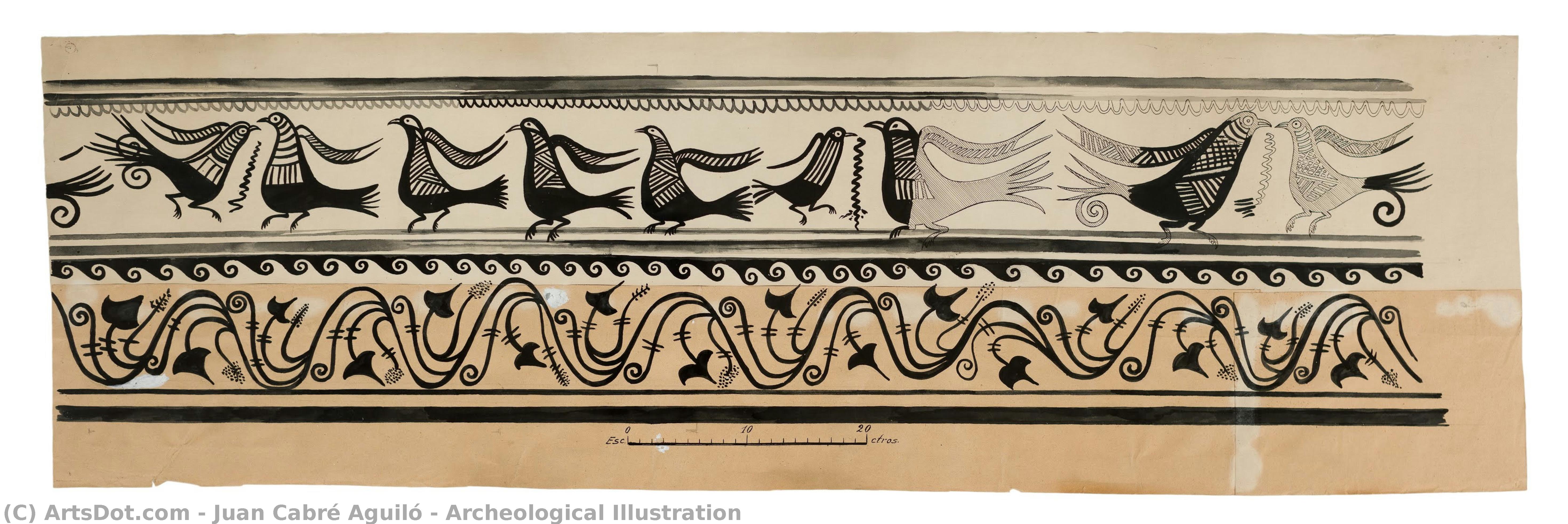 Archeological Illustration — Juan Cabré Aguiló