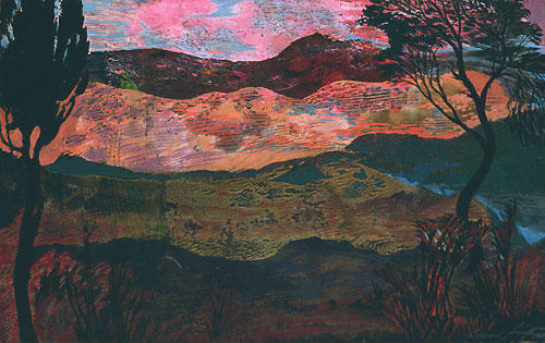 Southern French Landscape — Ernst Fuchs