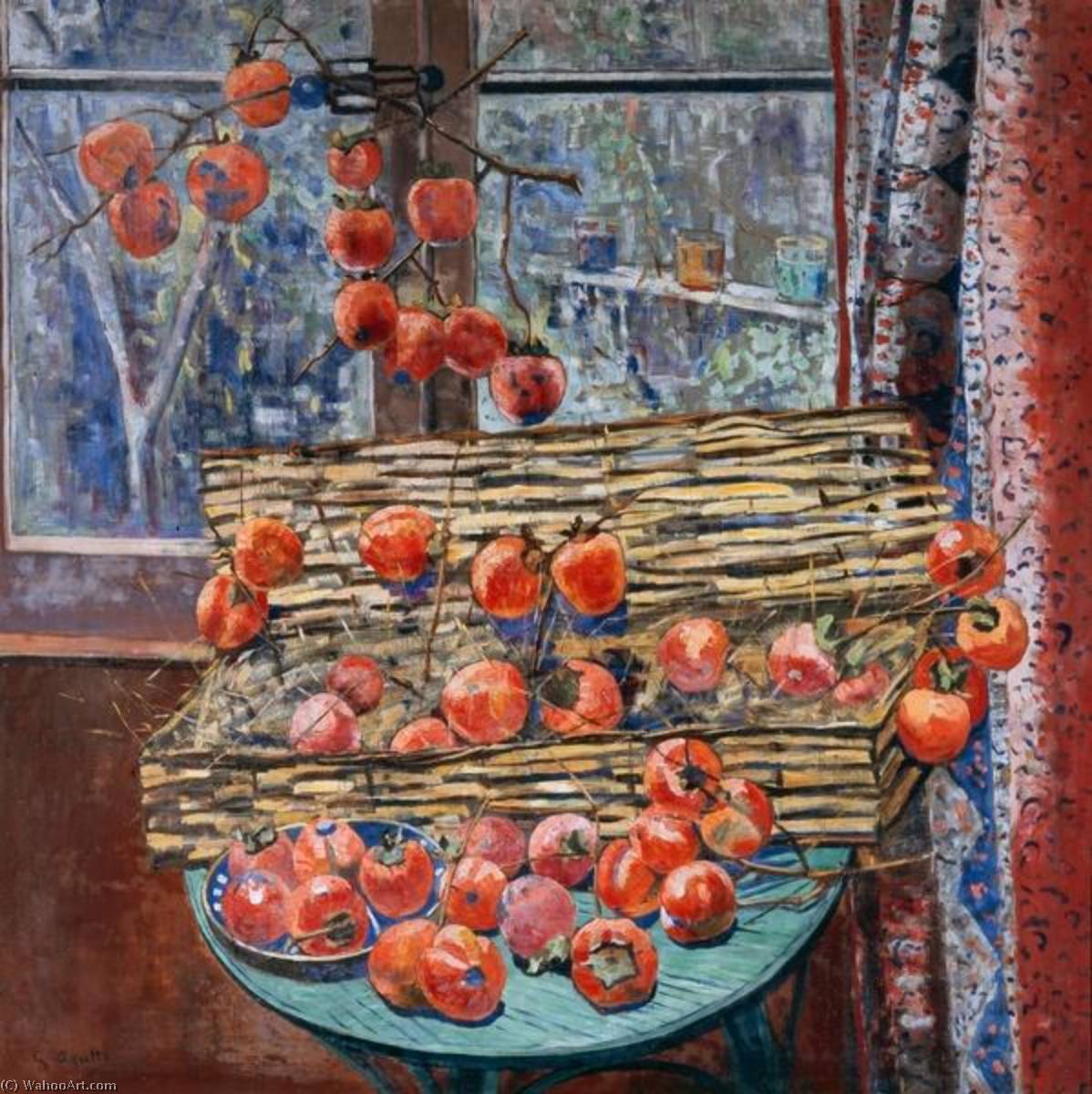 Panier De Kakis — Georgette Agutte