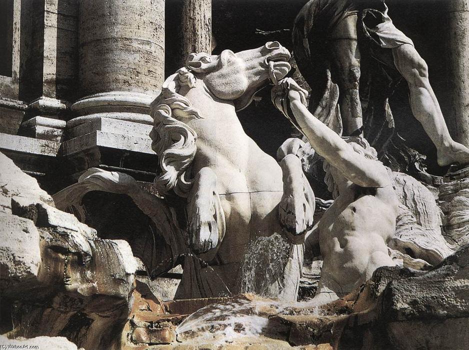 Fountain Of Trevi (detail) — Niccolò Salvi