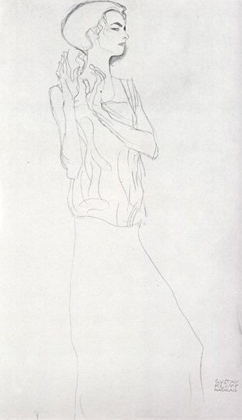 Study For The Dancer — Густав Климт