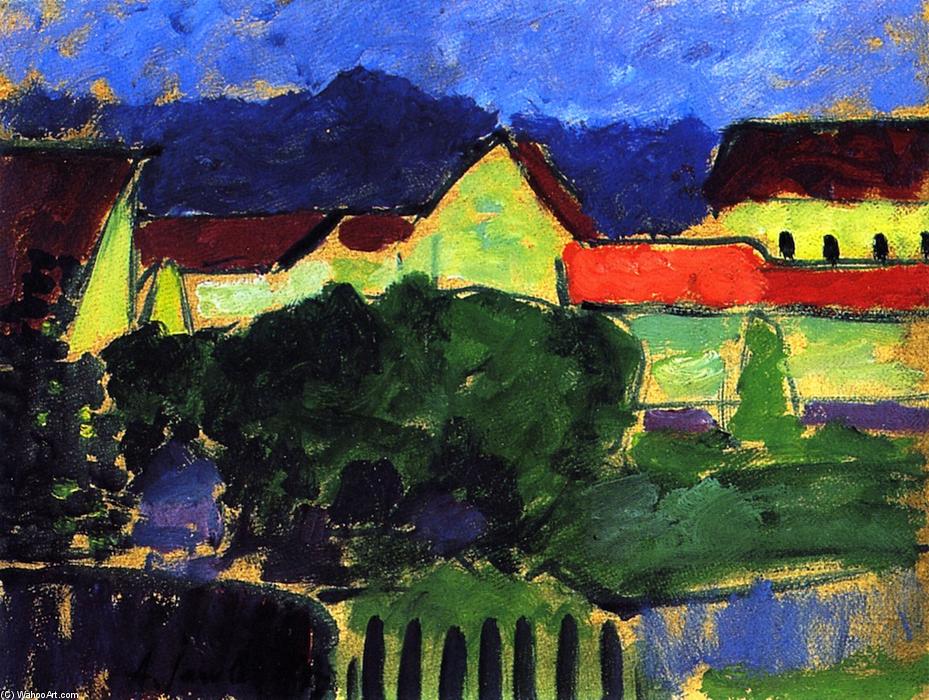 Green Houses — Alexej Von Jawlensky