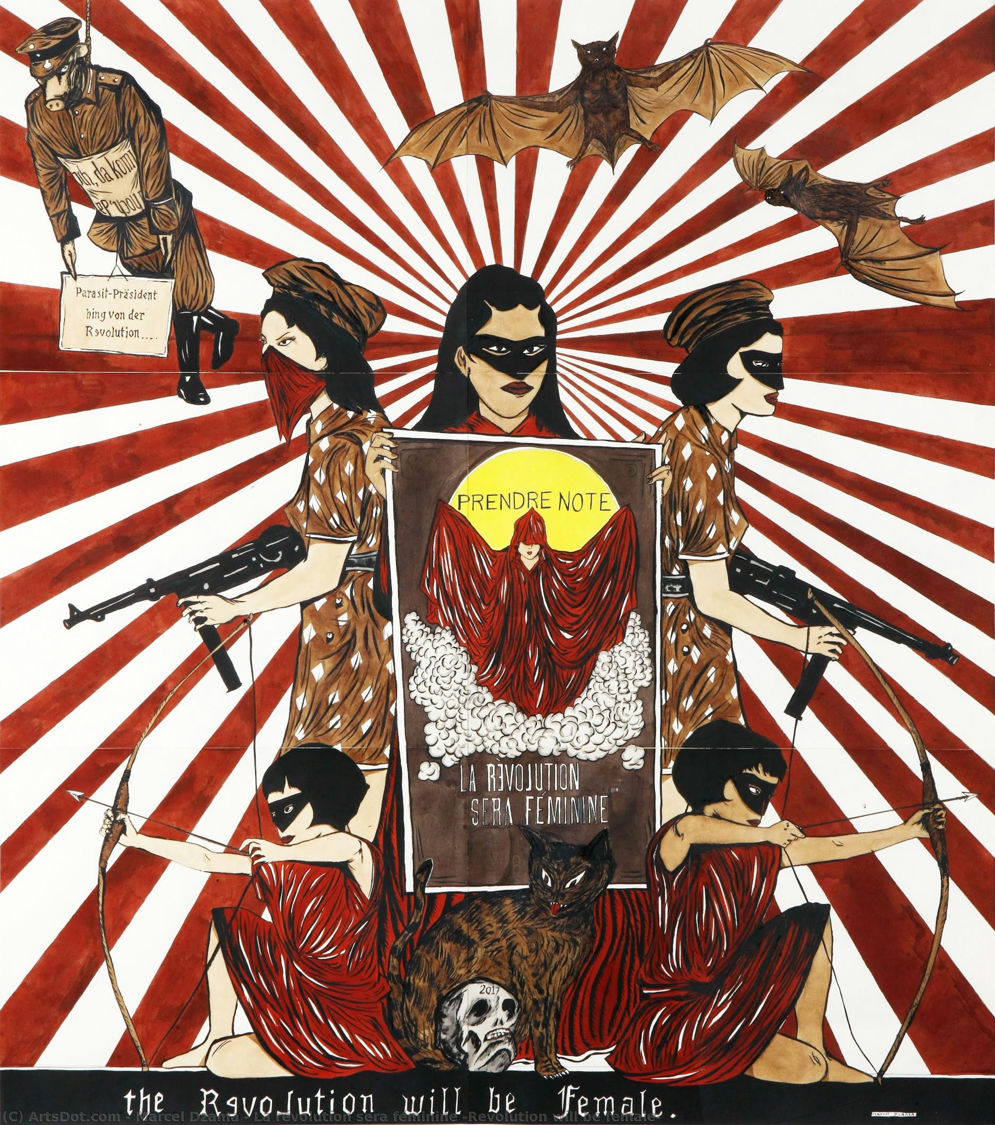 La Révolution Sera Féminine (revolution Will Be Female) — Marcel Dzama