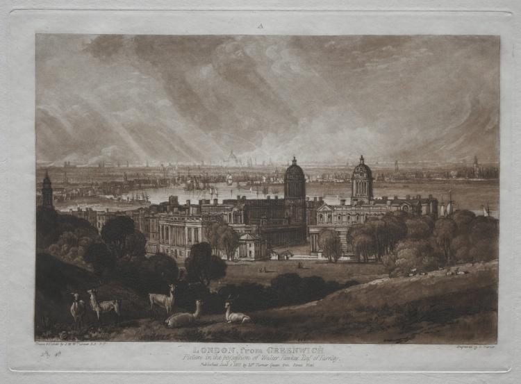London From Greenwich — Joseph Mallord William Turner