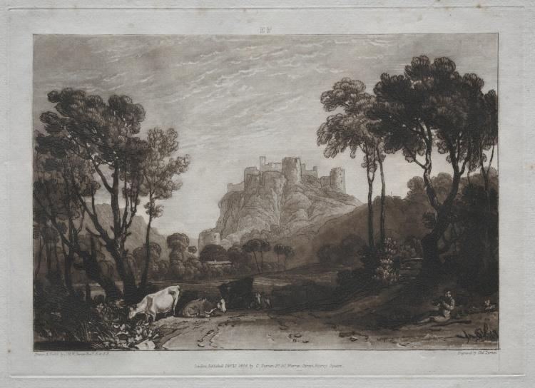 The Castle Above The Meadows — Joseph Mallord William Turner