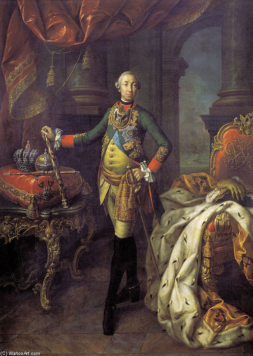 Portrait Of Peter Iii Of Russia — Aleksey Petrovich Antropov