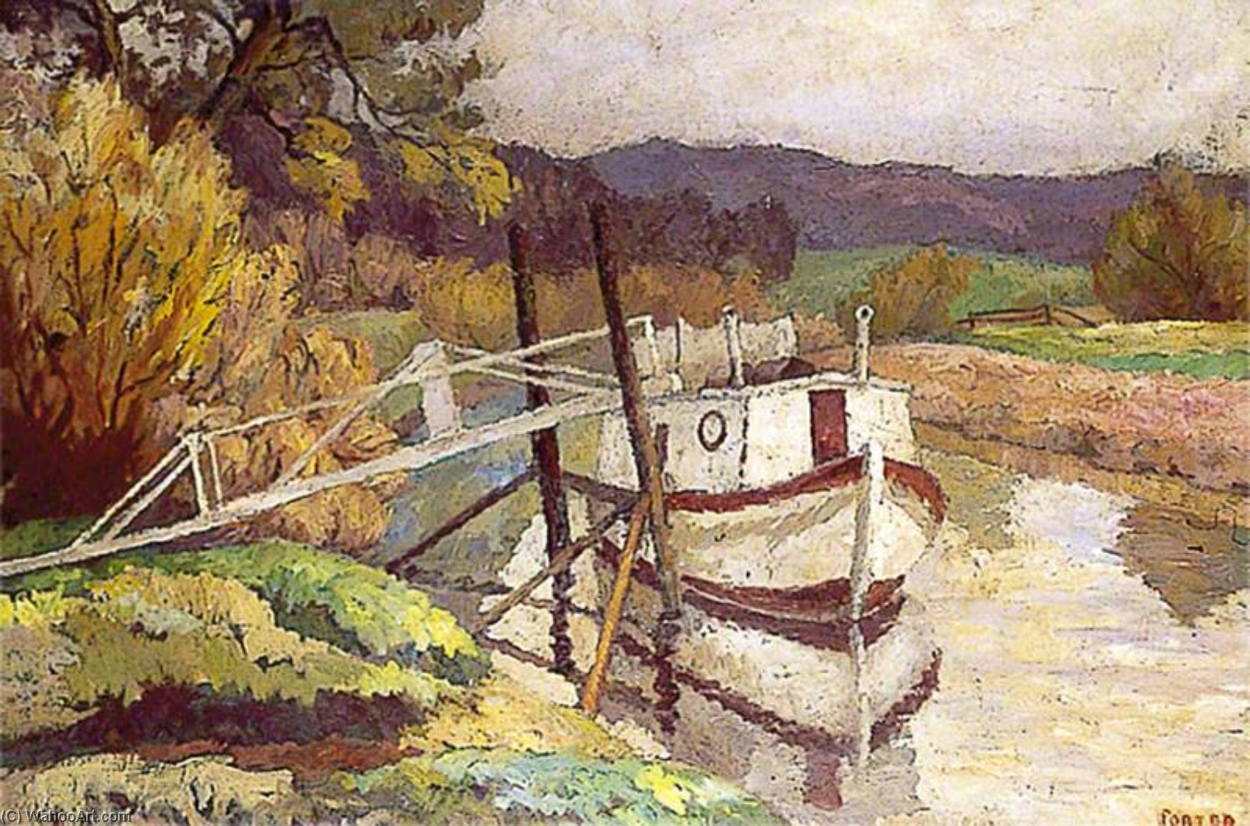 On The Arun, West Sussex — Frederick James Porter