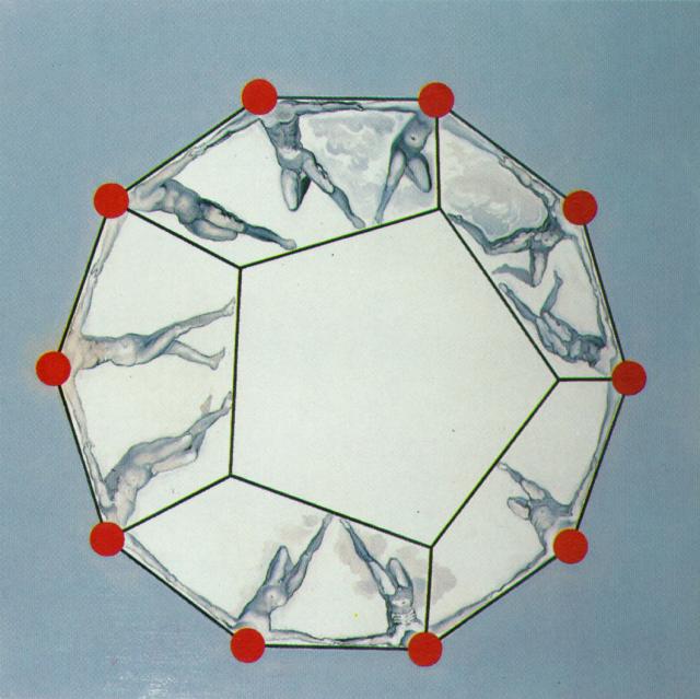 Pentagonale Sardana (stereoskopisches Werk, Rechte Komponente), 1979 — Salvador Dalí